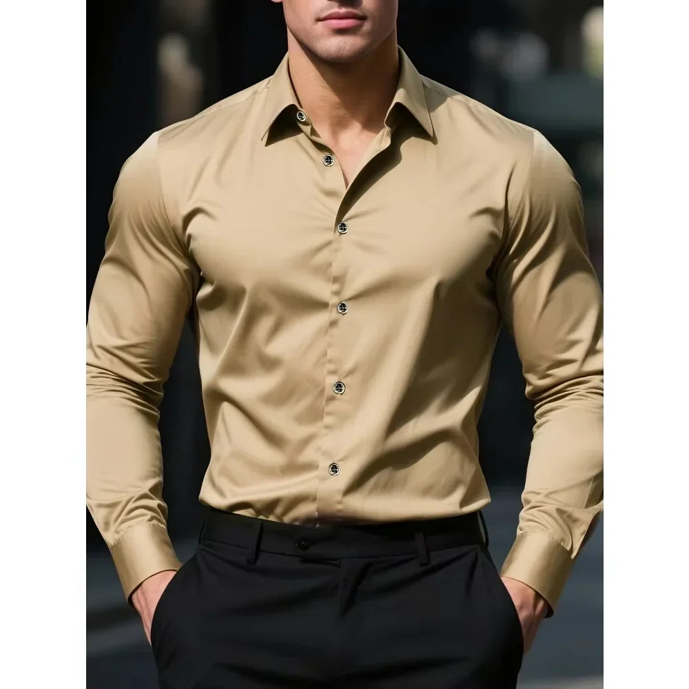 Eva Chester Business Long Sleeve Shirt for Men – photo 7