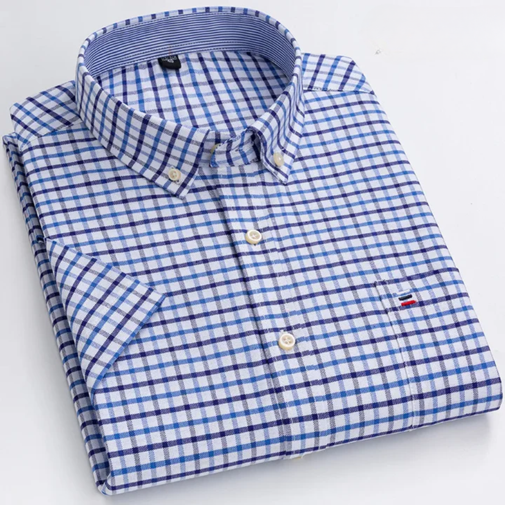 Eva Chester Patterned Button-Up Shirt for Men – photo 12