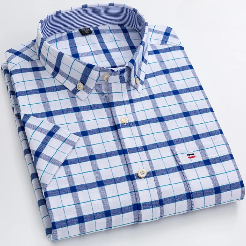 Eva Chester Patterned Button-Up Shirt for Men – photo 3