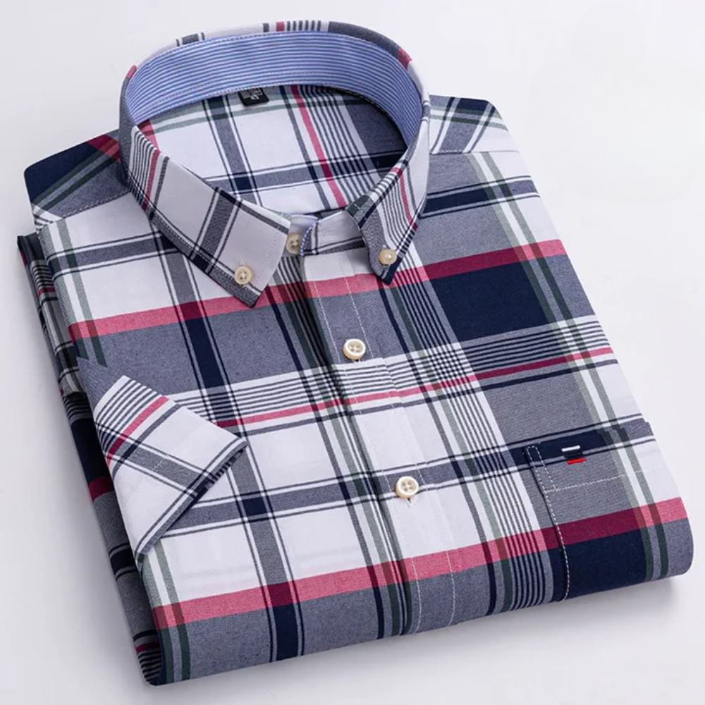 Eva Chester Patterned Button-Up Shirt for Men – photo 7