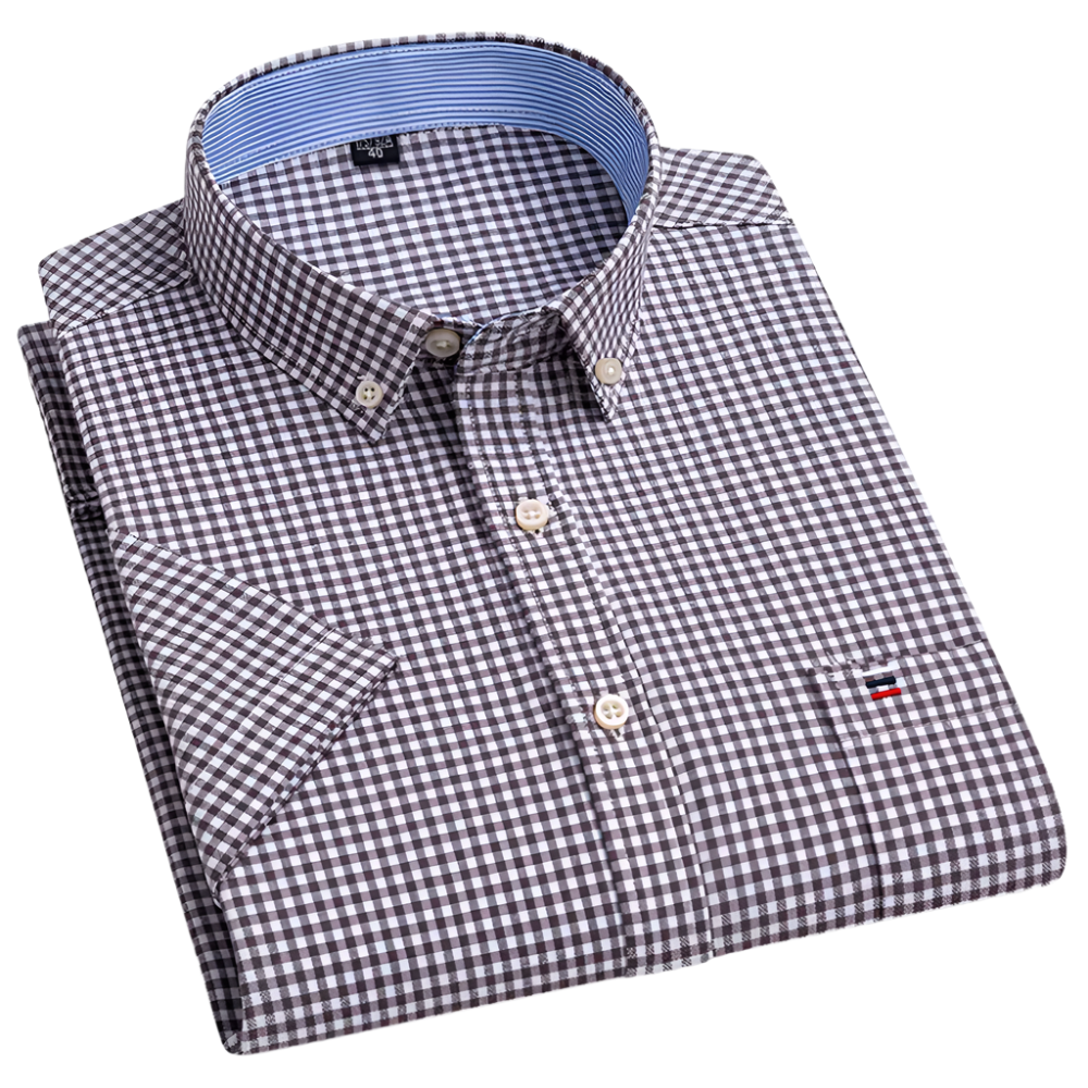 Eva Chester Patterned Button-Up Shirt for Men – photo 8