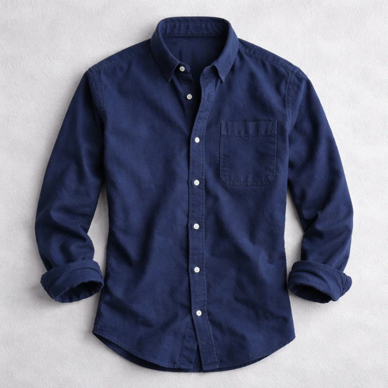 Eva Chester Vintage Cotton Shirt for Men – photo 9