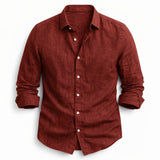 Eva Chester Modern Fit Linen Shirt for Men – photo 2