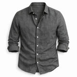 Eva Chester Modern Fit Linen Shirt for Men – photo 5