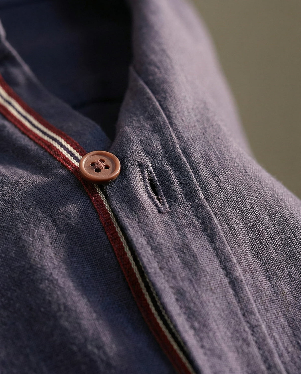 Eva Chester Elegant Mandarin Collar Shirt for Men – photo 8