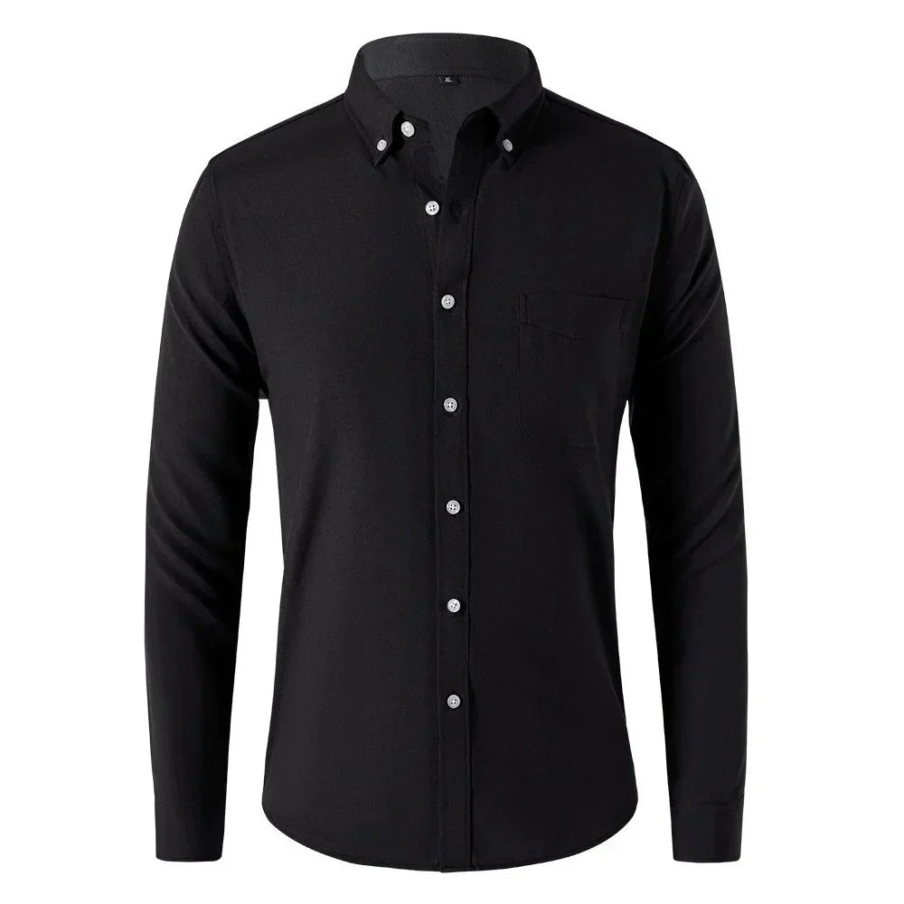 Eva Chester Slim Fit Long Sleeve Shirt for Men – photo 3