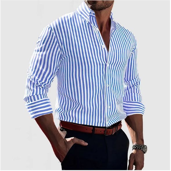 Eva Chester Striped Shirt for Men – photo 4