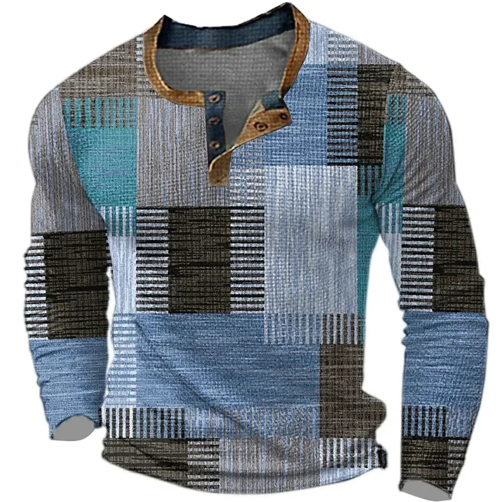 Eva Chester Patchwork Shirt for Men – photo 3