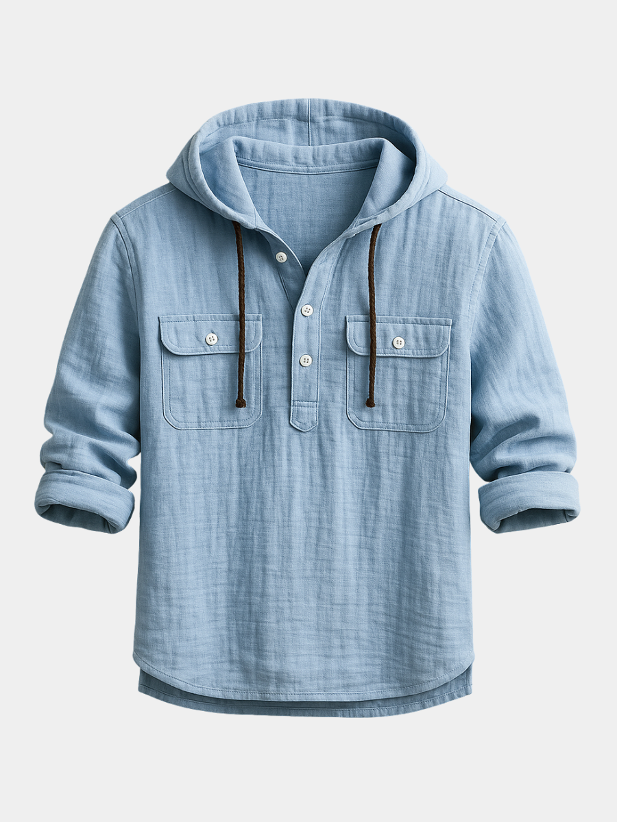 Eva Chester Cotton Hoodie – photo 1